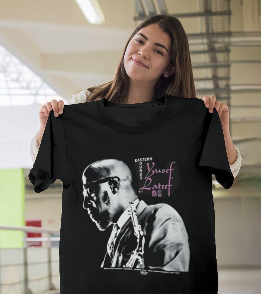 Eastern Sounds Yusef Lateef Portrait Peace Harmony Serenity T-Shirt