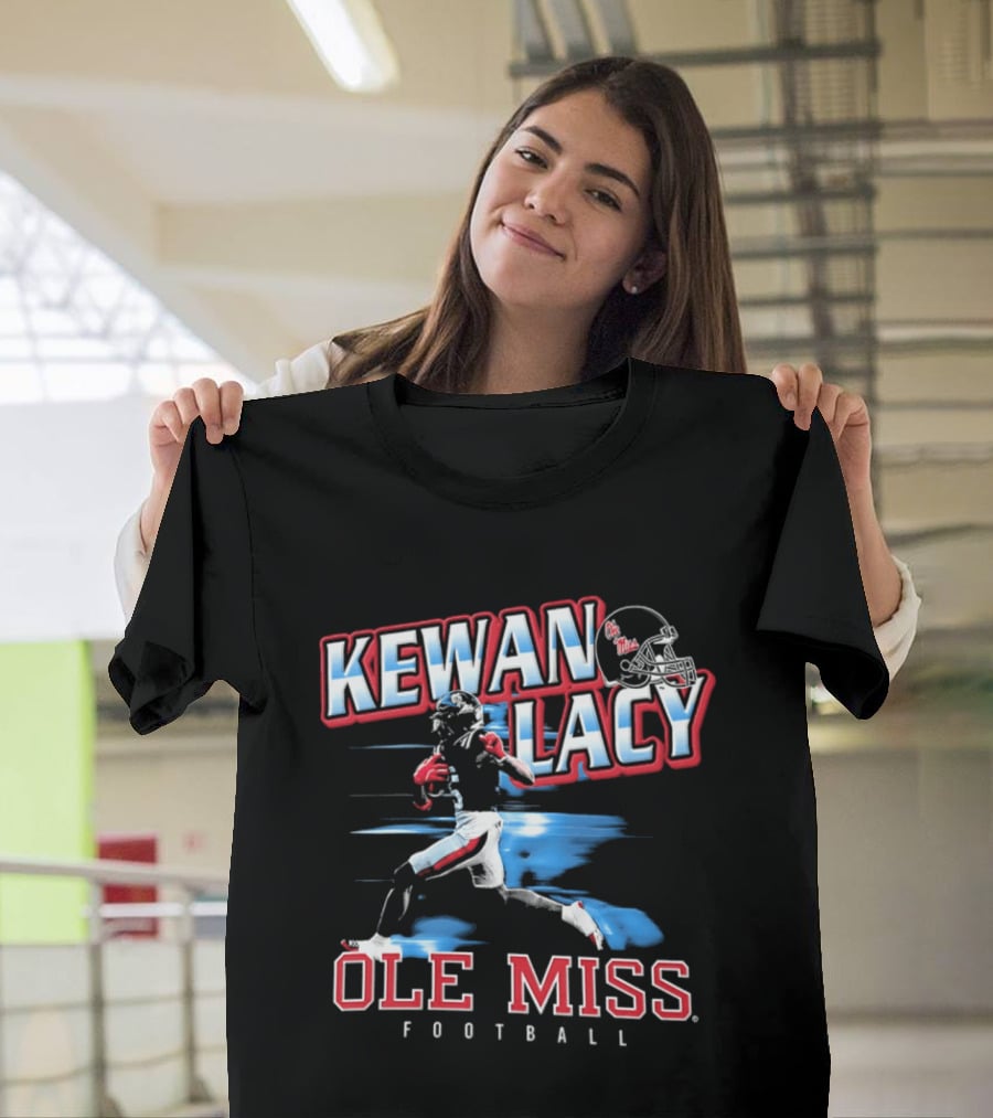 Kewan Lacy Ole Miss Football Quarterback Sprint T-Shirt