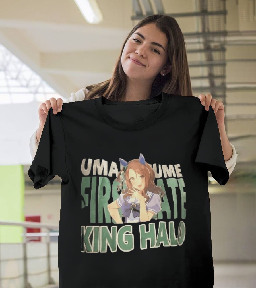 Umamusume First Rate King Halo Anime Girl Posing T-Shirt