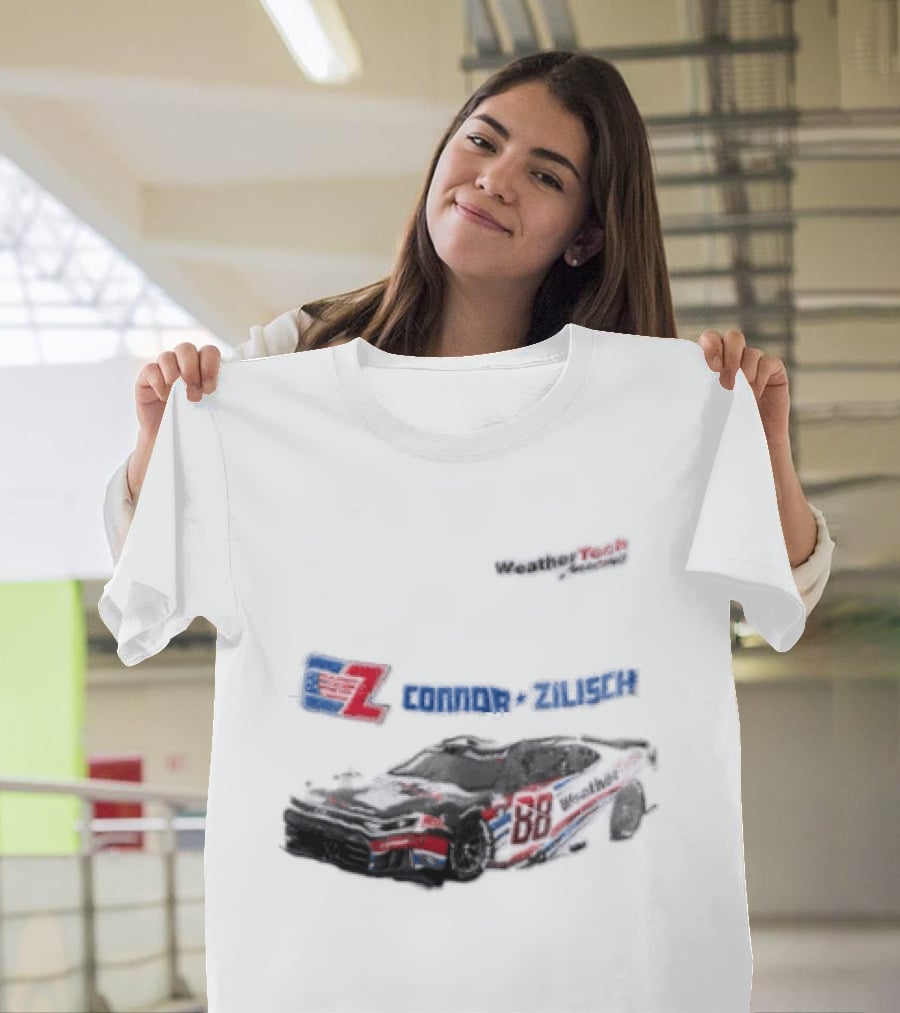 WeatherTech Racing Connor Zilisch 88 Race Car T-Shirt