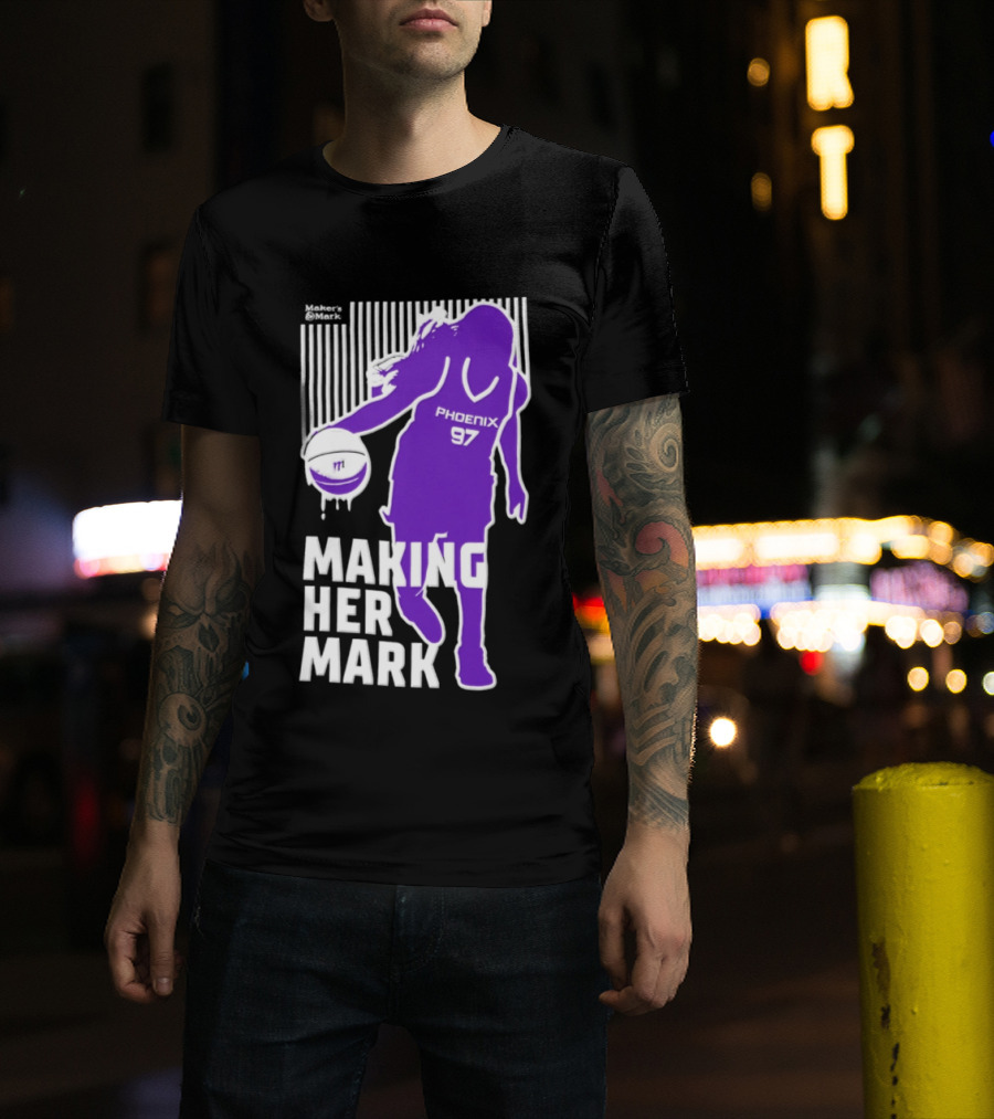 Phoenix Mercury WNBA Making Her Mark 97 T-Shirt