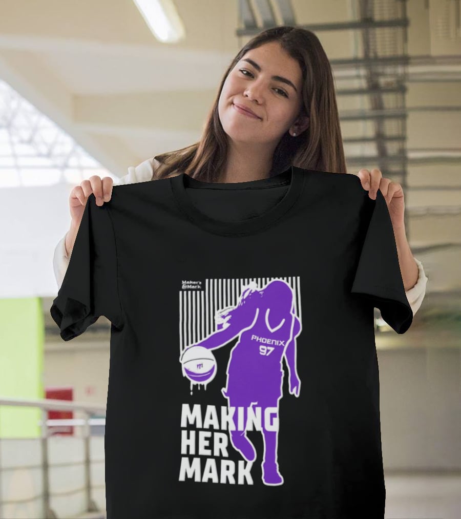 Phoenix Mercury WNBA Making Her Mark 97 T-Shirt
