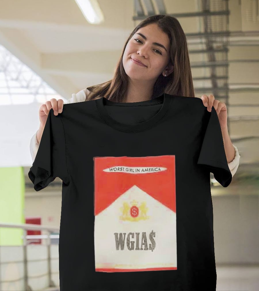 Slayyyter 2026 WGIA Tour Marlboro Parody Worst Girl In America T-Shirt
