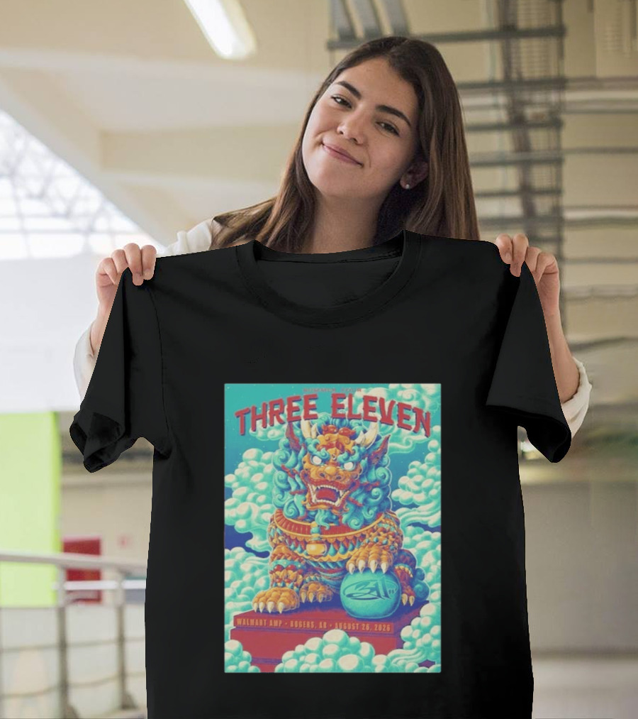 Three Eleven Concert Rogers AR Walmart AMP August 26 2026 Event Tiger Chinese T-Shirt