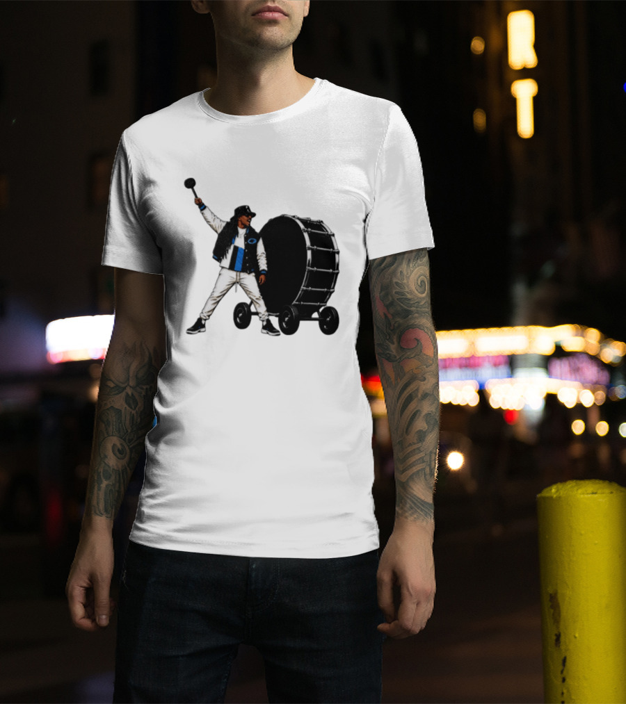 Carolina Panthers For The Culture Drummer Marching Band Fan Gear T-Shirt