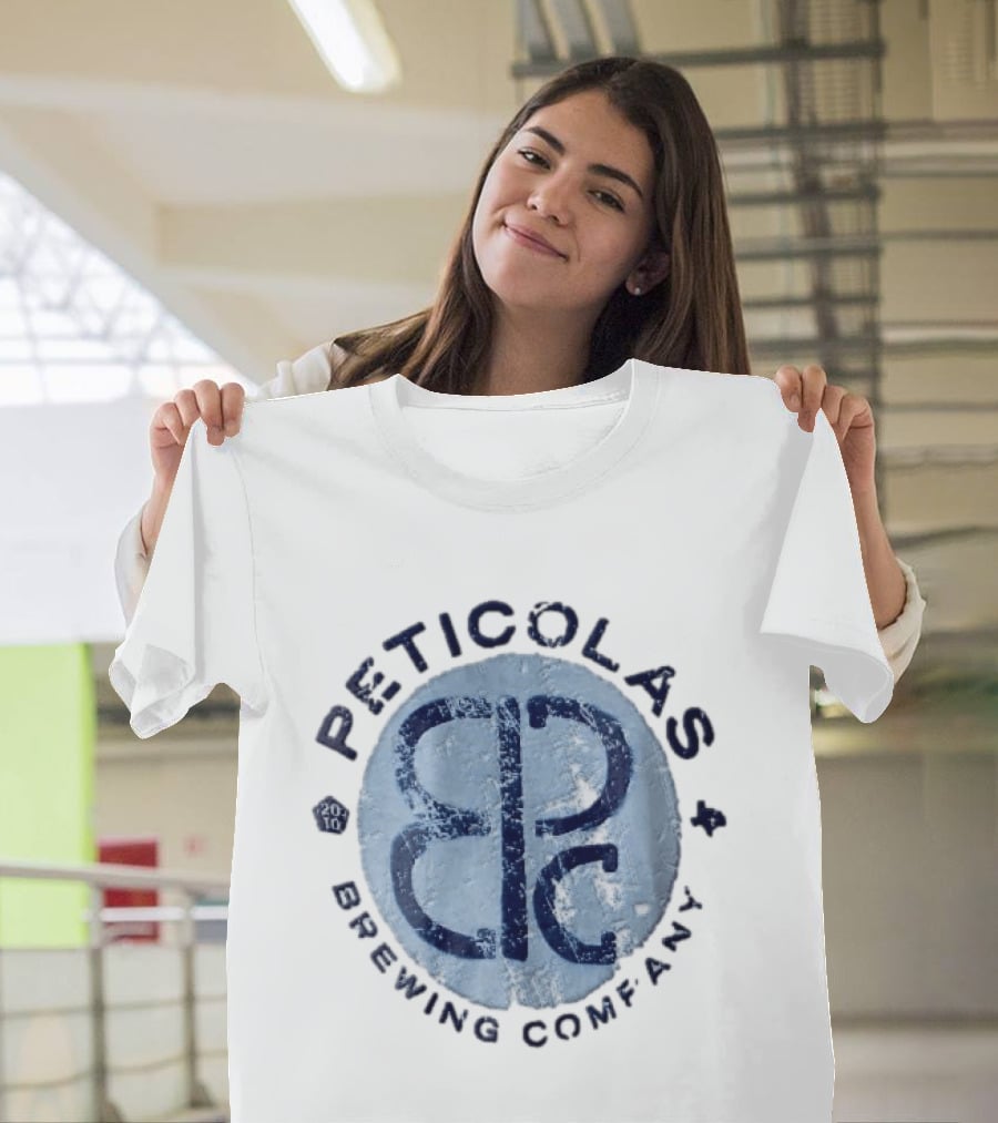 Peticolas Brewing Company PBC Distressed Monogram 2010 T-Shirt