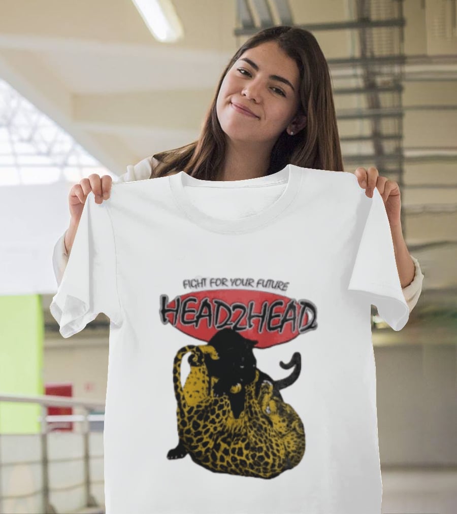 Fight For Your Future Head2Head Panther And Leopard T-Shirt