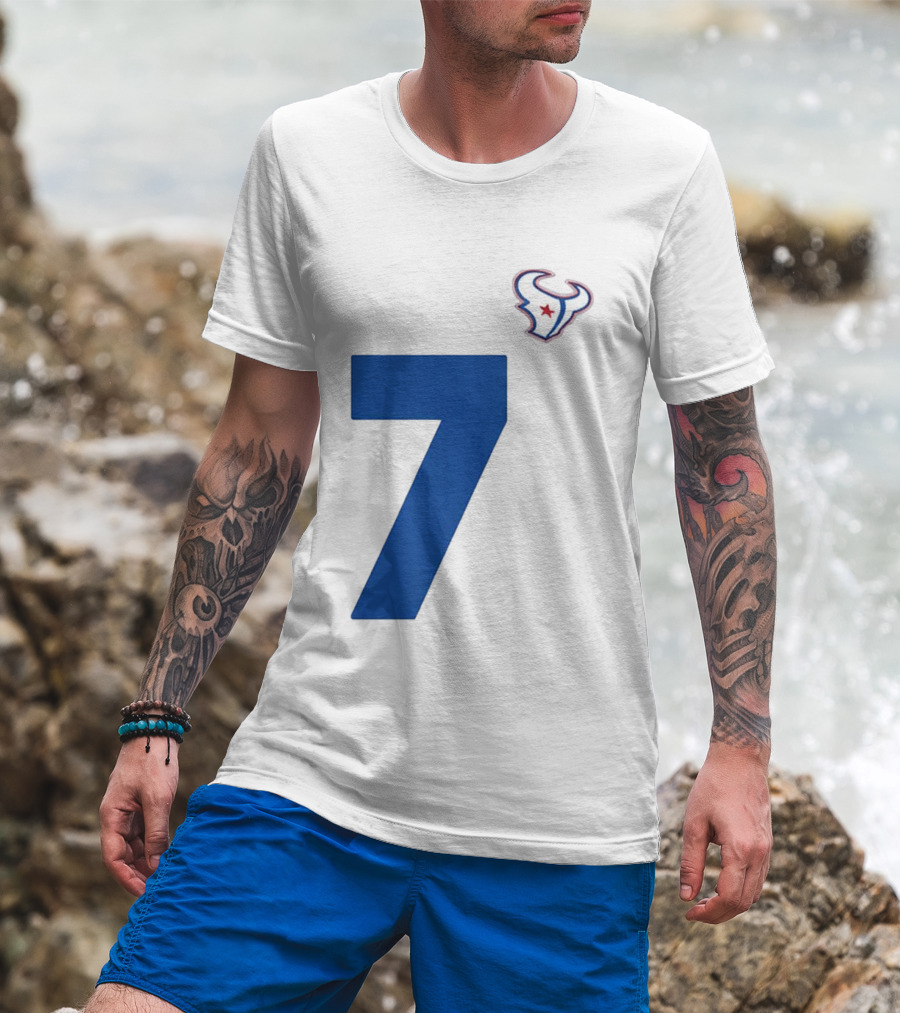 Houston Texans 2026 Rivalries Football 7 T-Shirt