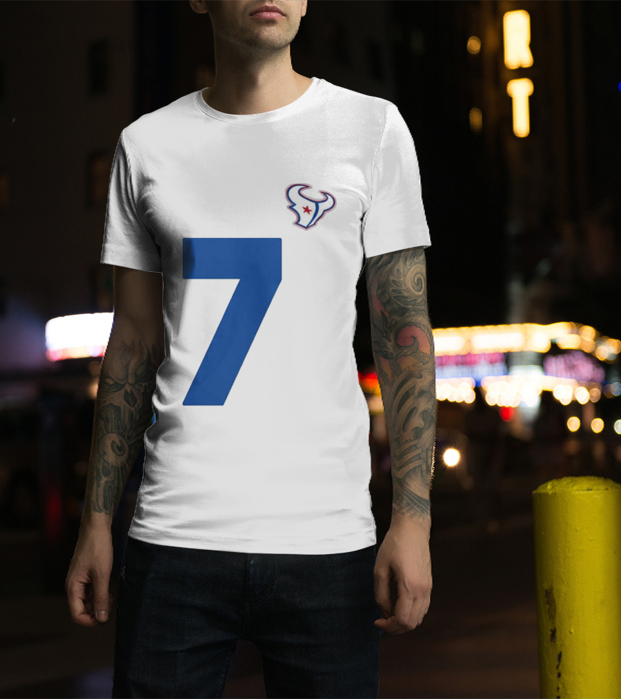 Houston Texans 2026 Rivalries Football 7 T-Shirt