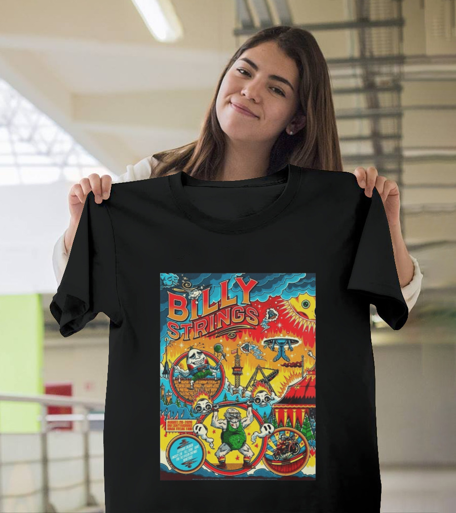 Billy Strings Ionia Freak Fair August 28 2026 Night 1 Ionia MI T-Shirt