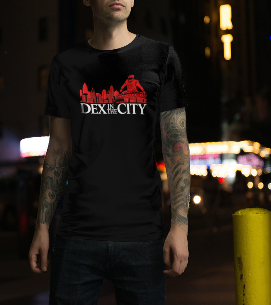 Dex In The City Football Skyline Adventure T-Shirt