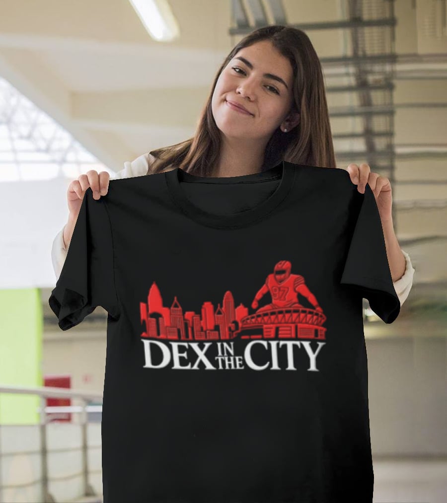 Dex In The City Football Skyline Adventure T-Shirt
