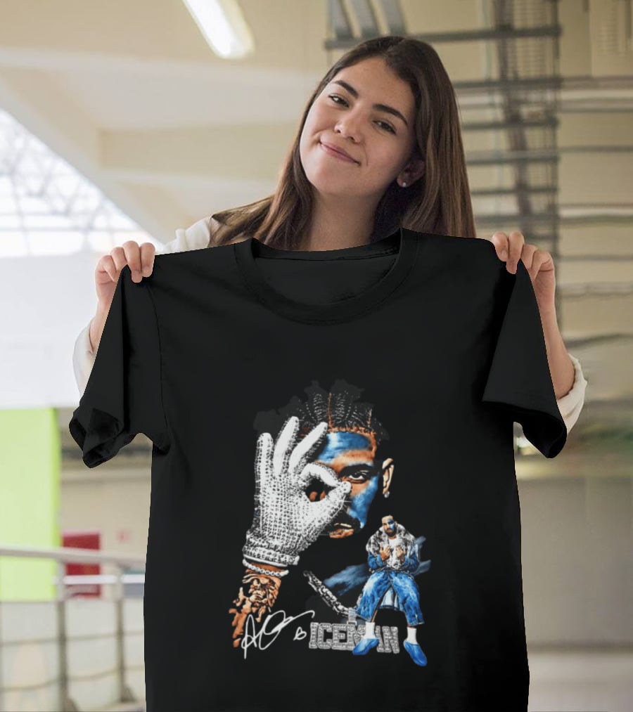 Drake Ice Man Brodie Signature Bling T-Shirt