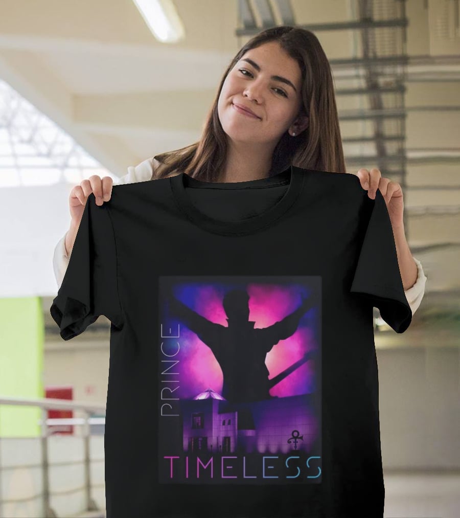 Prince Timeless Paisley Park Iconic Silhouette Purple Celebration August 28 2026 T-Shirt
