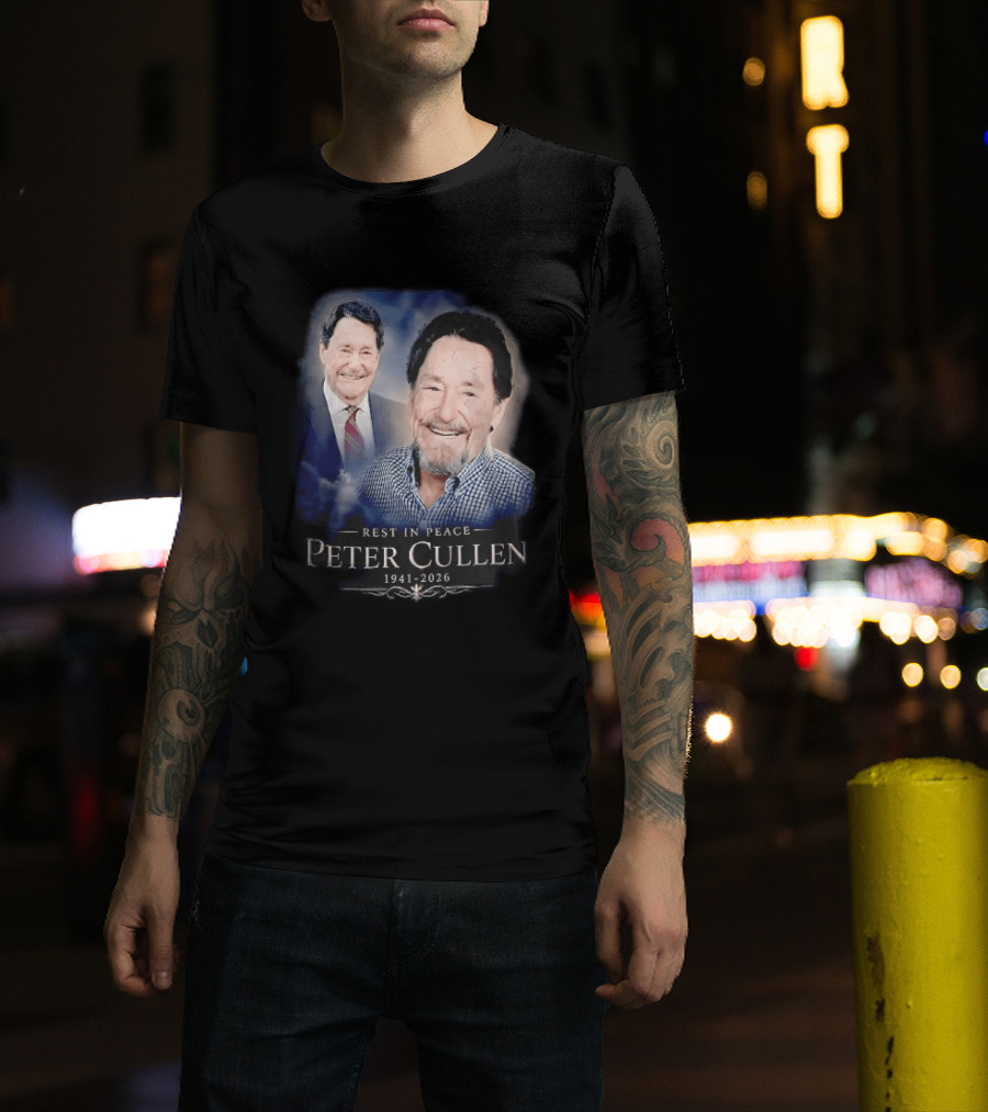 Rest In Peace Peter Cullen 1941 2026 Voice Actor T-Shirt
