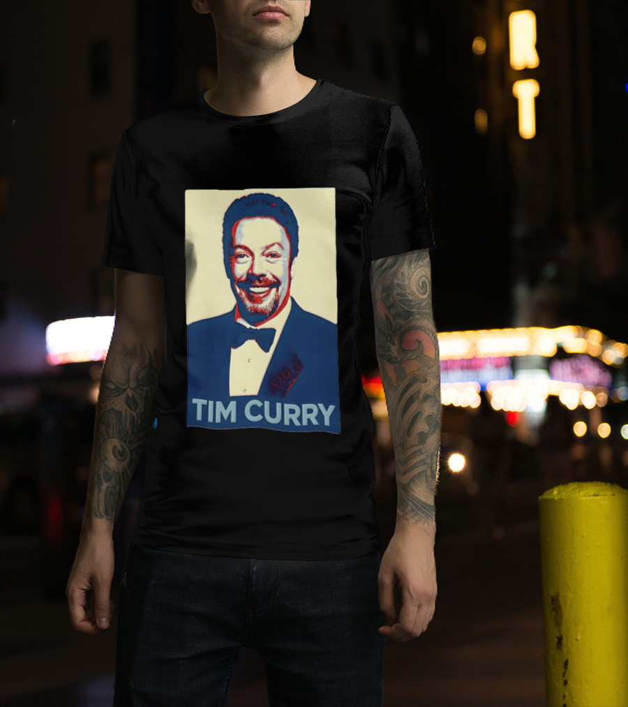 Tim Curry Iconic Obama Hope T-Shirt