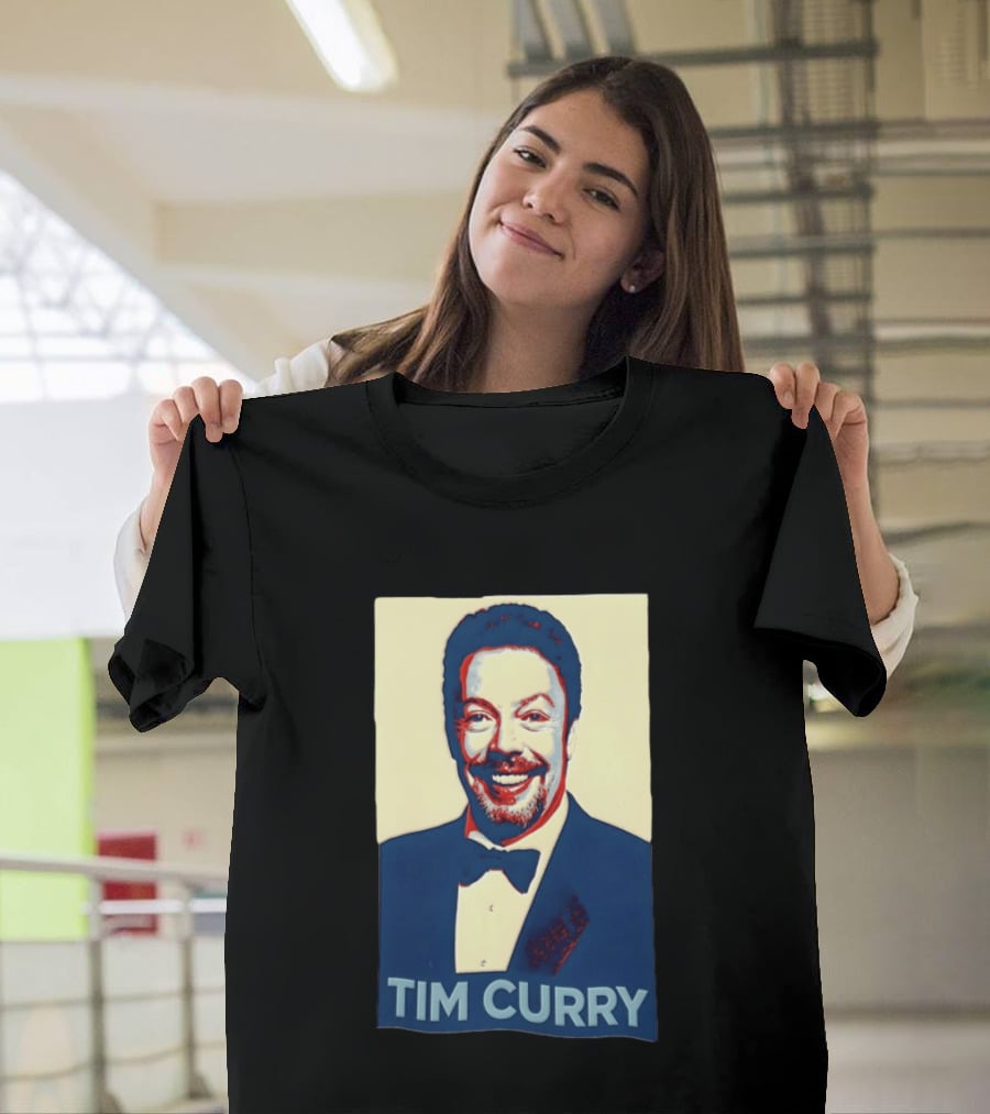 Tim Curry Iconic Obama Hope T-Shirt