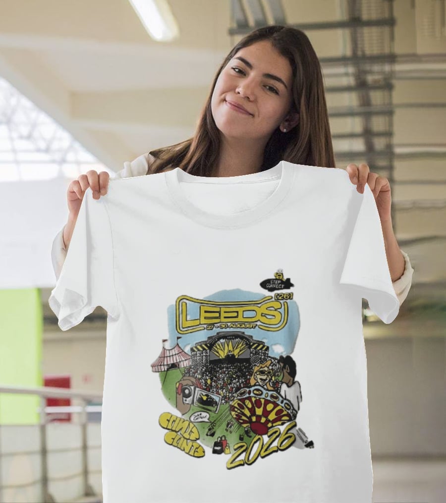 Leeds Step Correct 27 30 August 2026 Music Festival Fairground Clints Cantz T-Shirt