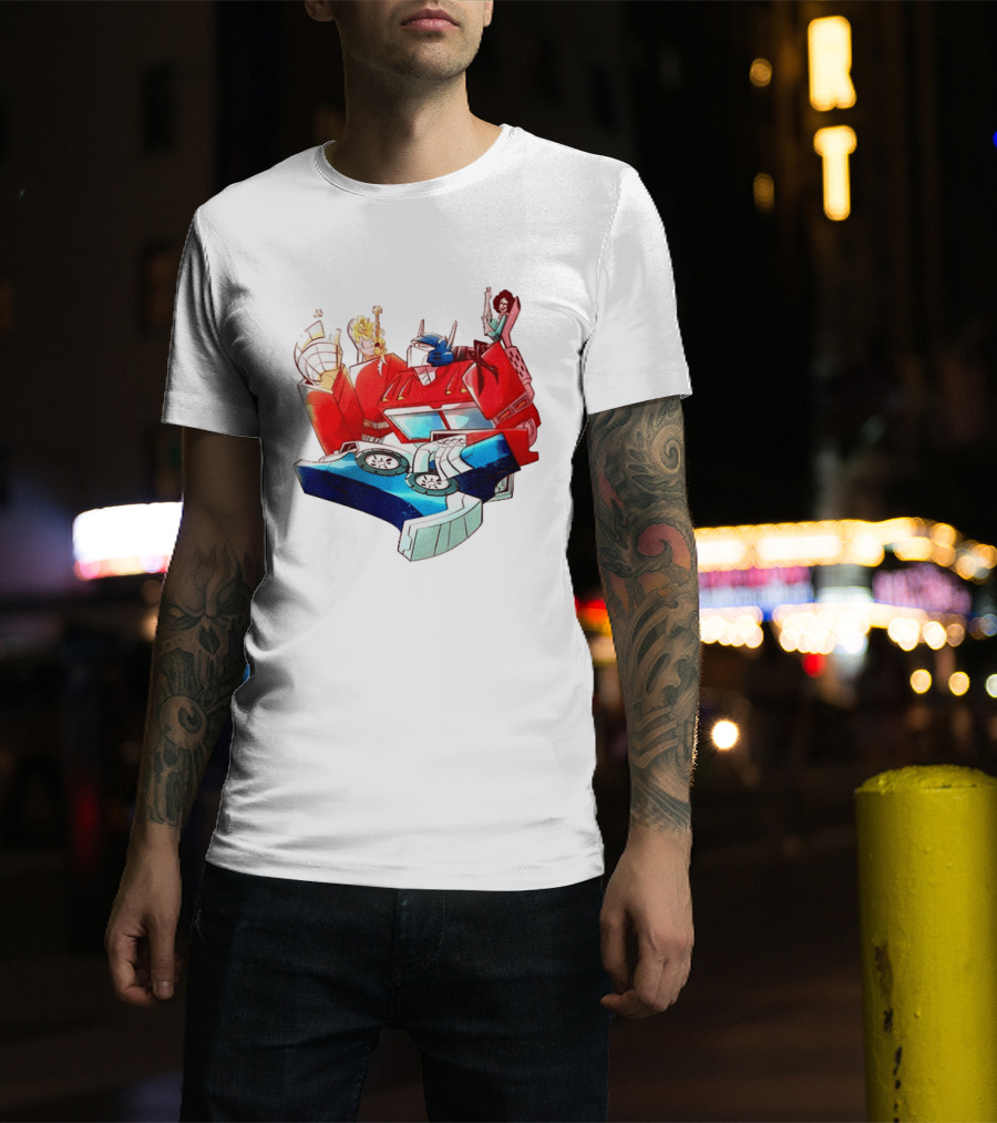 Dolly Parton Tim Curry Peter Cullen Optimus Prime T-Shirt