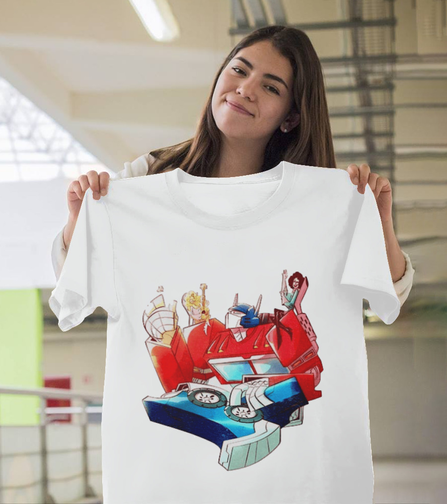 Dolly Parton Tim Curry Peter Cullen Optimus Prime T-Shirt