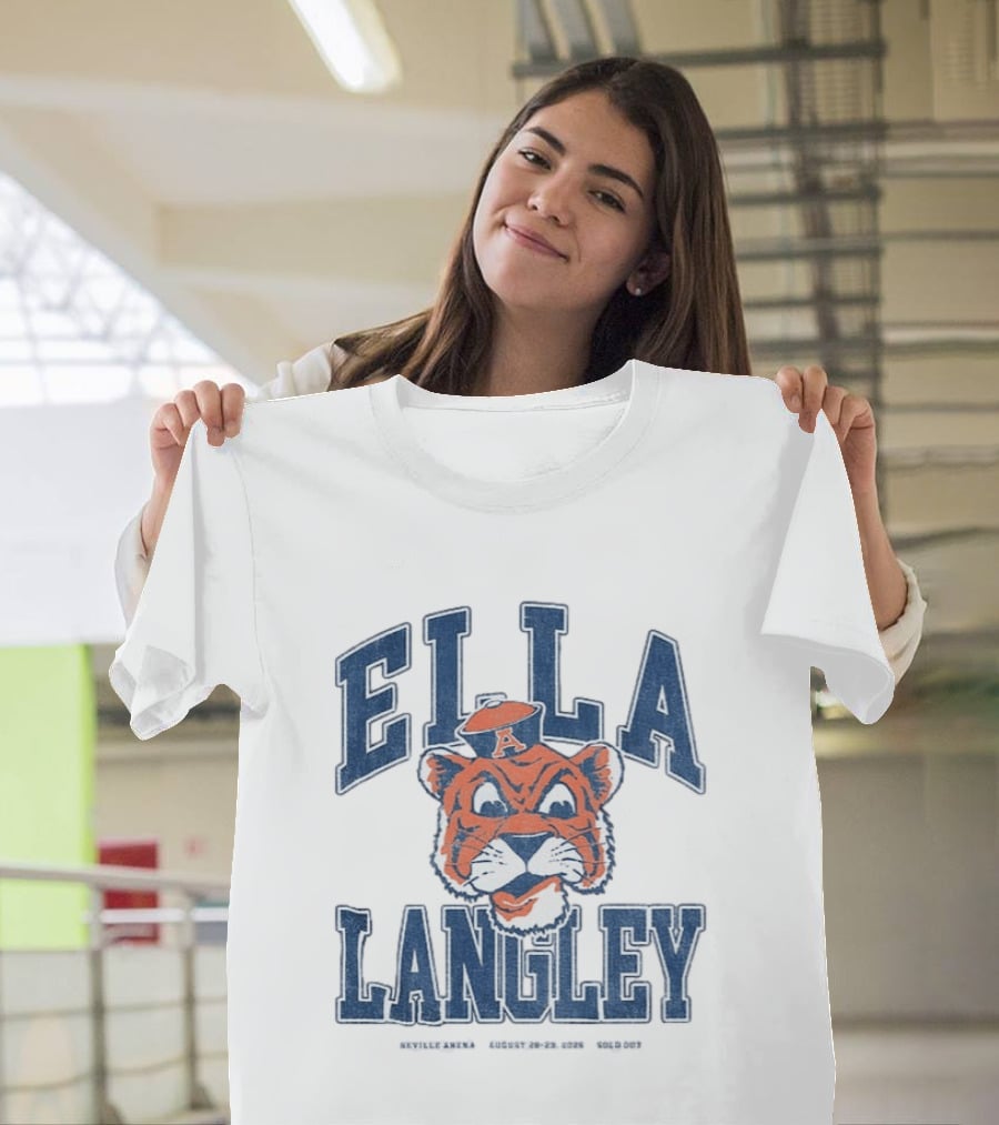 Ella Langley Auburn Tigers Neville Arena 2026 T-Shirt