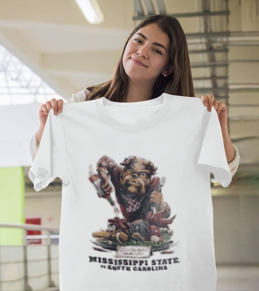 Williams Price Stadium September 19 2026 Mississippi State Vs South Carolina Bulldog T-Shirt