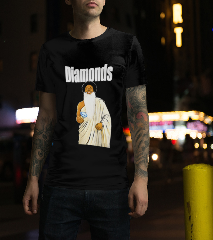 Diamonds Randy Moss Minnesota Vikings Iconic Sports Legend T-Shirt