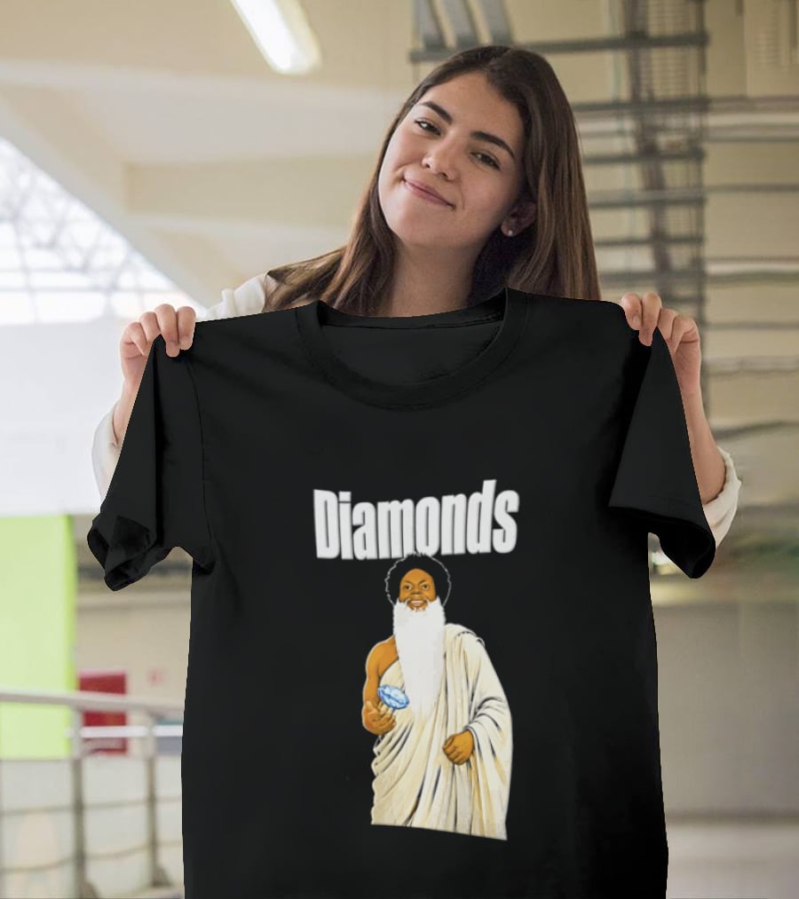 Diamonds Randy Moss Minnesota Vikings Iconic Sports Legend T-Shirt