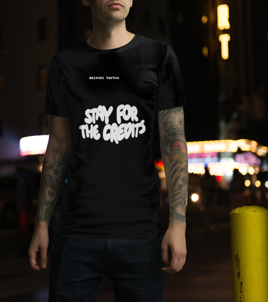 Stay For The Credits Malachi Barton Bubble SFTC T-Shirt