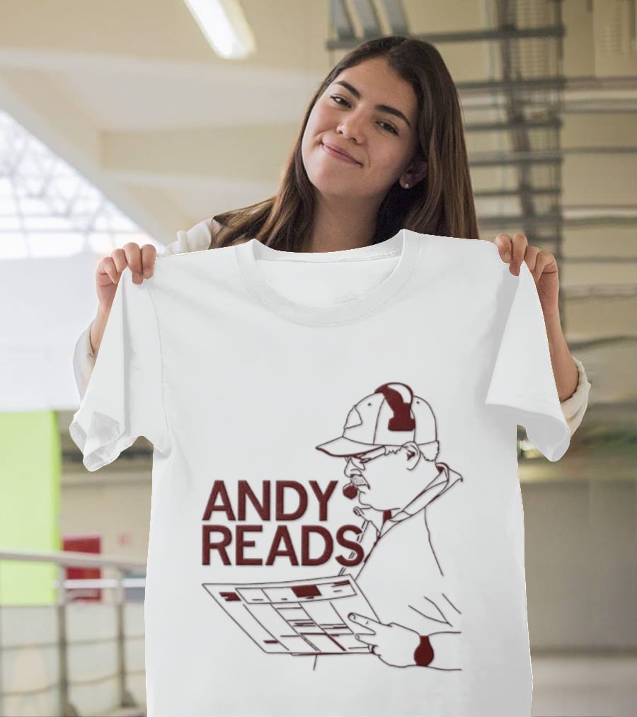 Andy Reads Kansas City Chiefs Coach Andy Reid T-Shirt