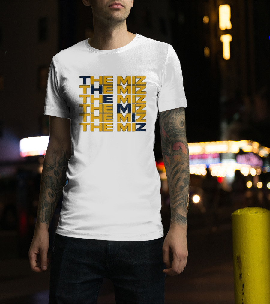 Jacob Misiorowski The Miz Milwaukee Baseball Stacked T-Shirt