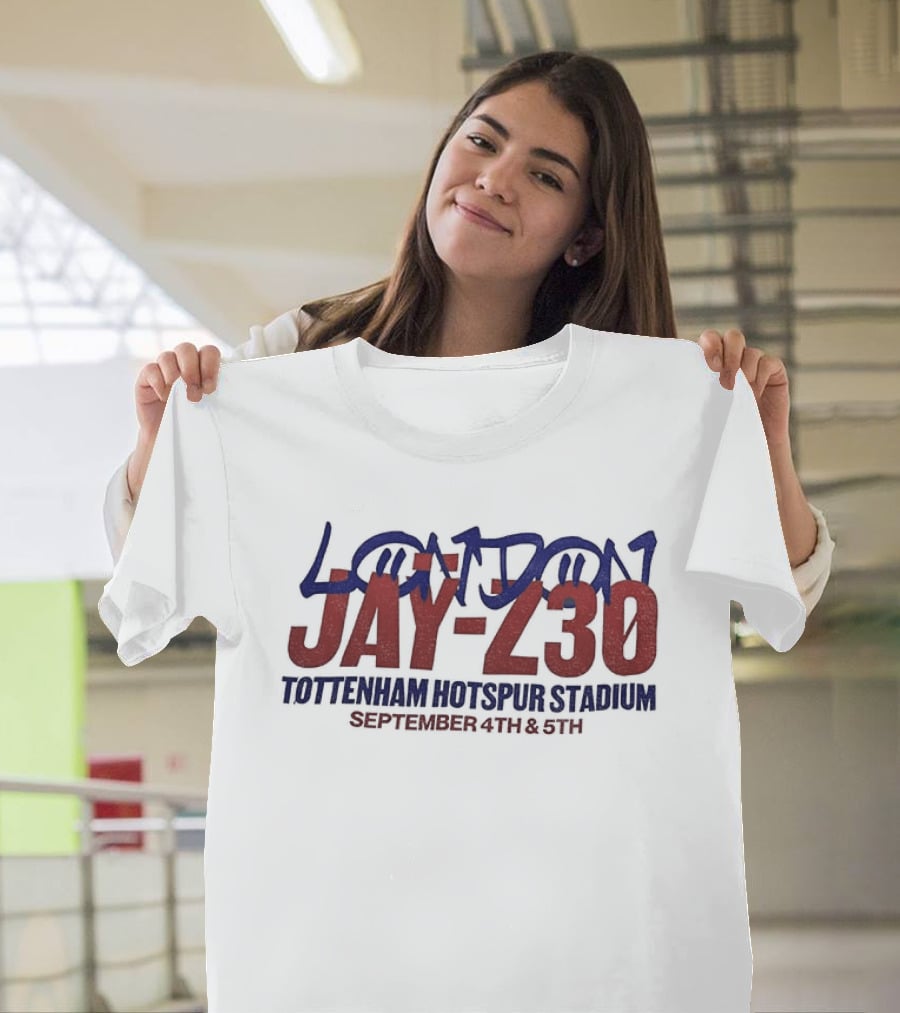 London Jay Z30 Tottenham Hotspur Stadium September 4th 5th T-Shirt