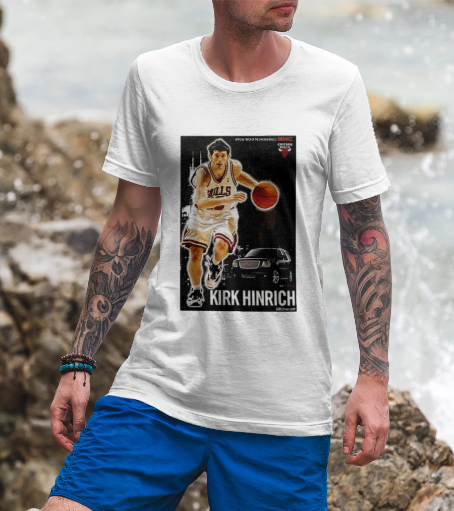 Kirk Hinrich Chicago Bulls GMC Basketball Action T-Shirt
