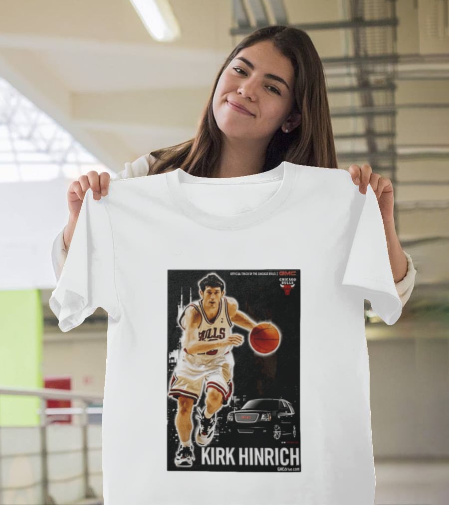 Kirk Hinrich Chicago Bulls GMC Basketball Action T-Shirt