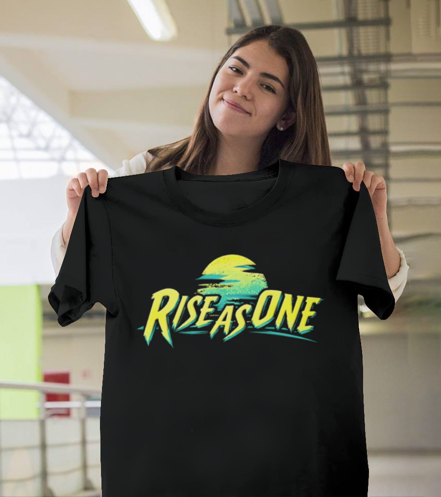 Nicholas Daley Carhartt WIP Rise As One Sun Wave Yellow Neon T-Shirt