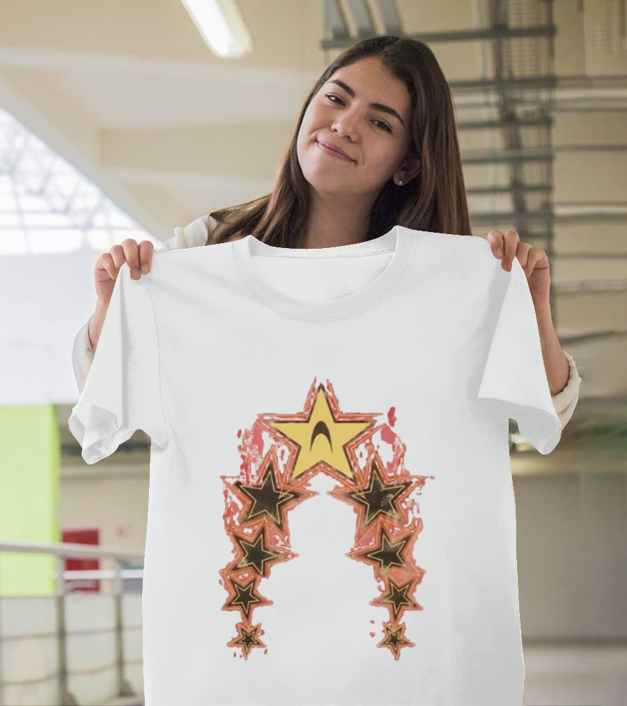 BTS Jin Chicago All Star Starfleet Emblem Arch T-Shirt