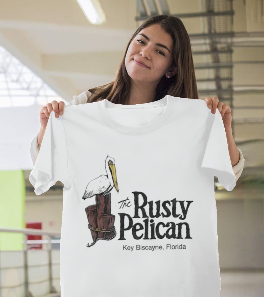 The Rusty Pelican Key Biscayne Florida Cody John T-Shirt