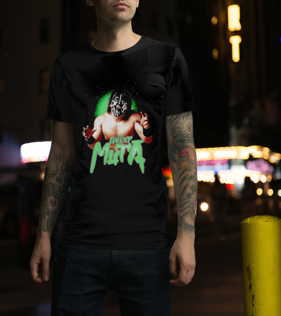 Great Muta Wrestling Legend Face Paint T-Shirt