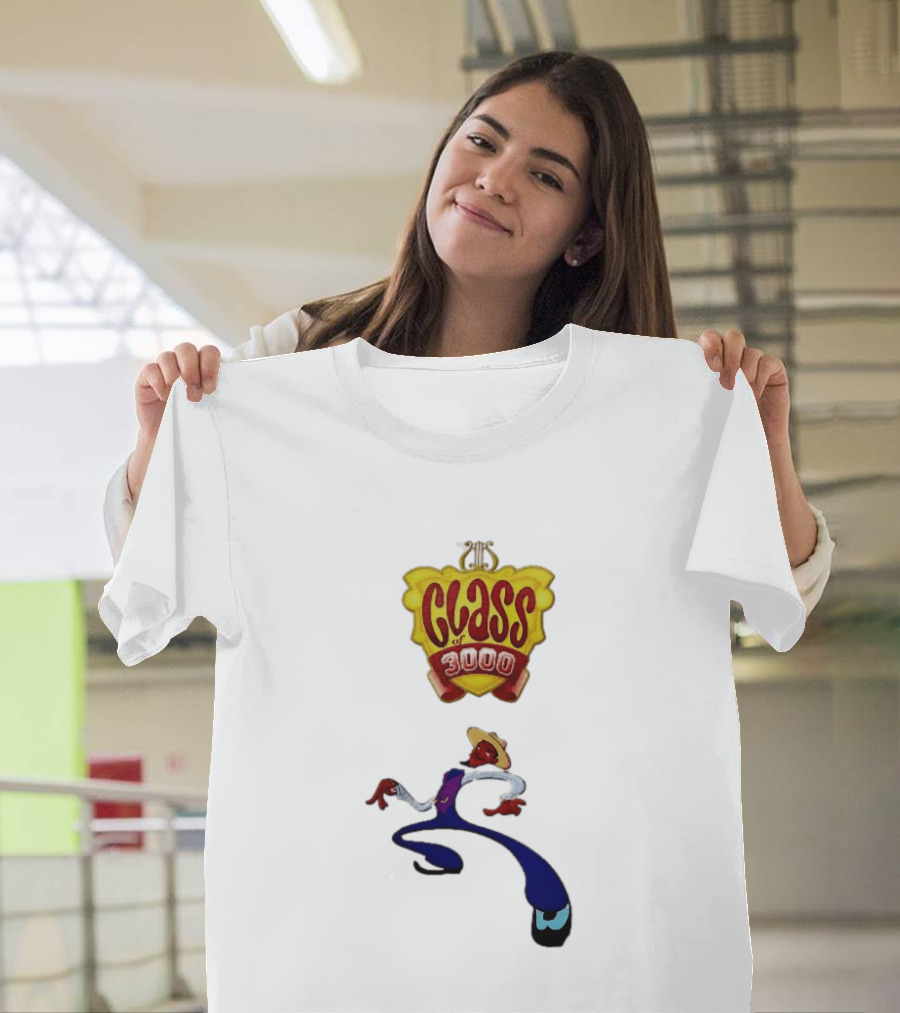 Class Of 3000 Cartoon 2015 Posing Straw Hat Vest T-Shirt