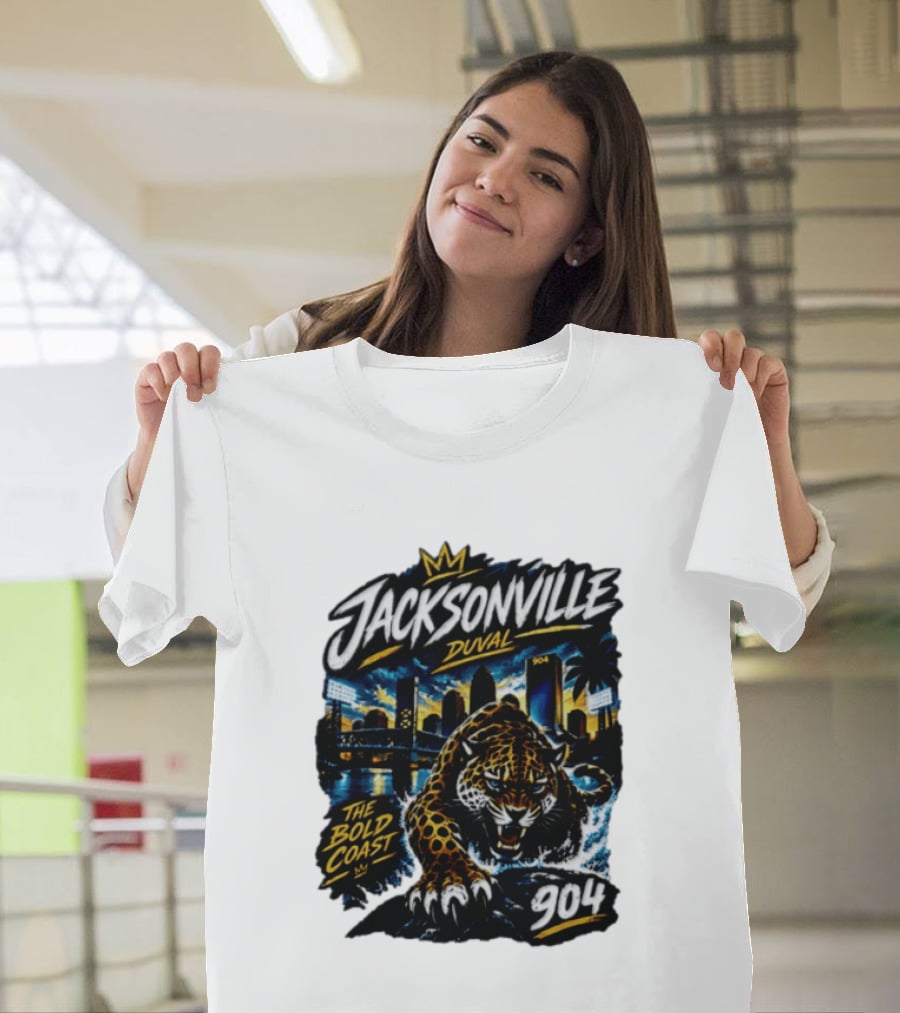 Jacksonville Duval 904 The Bold Coast T-Shirt