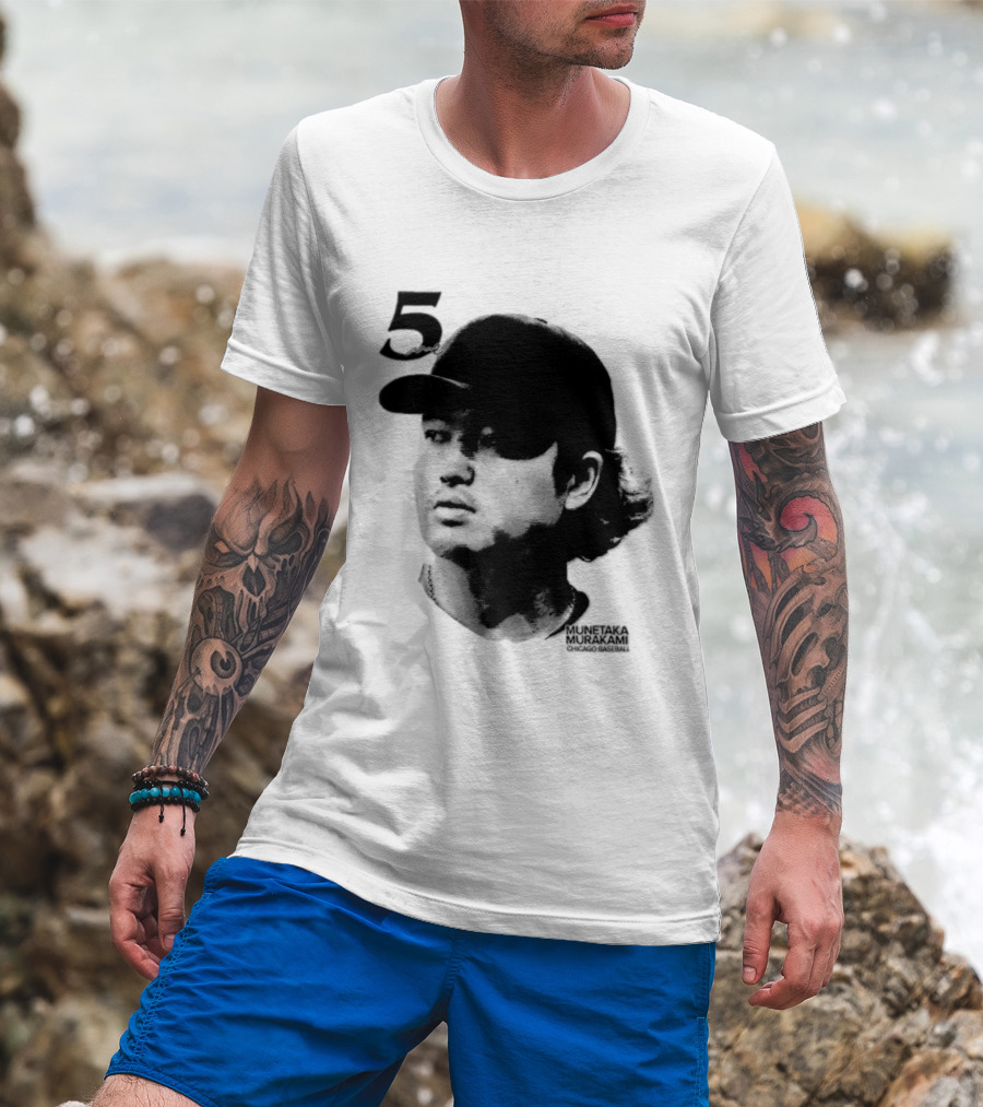 Munetaka Murakami Chicago Baseball Lineage Series 5 T-Shirt