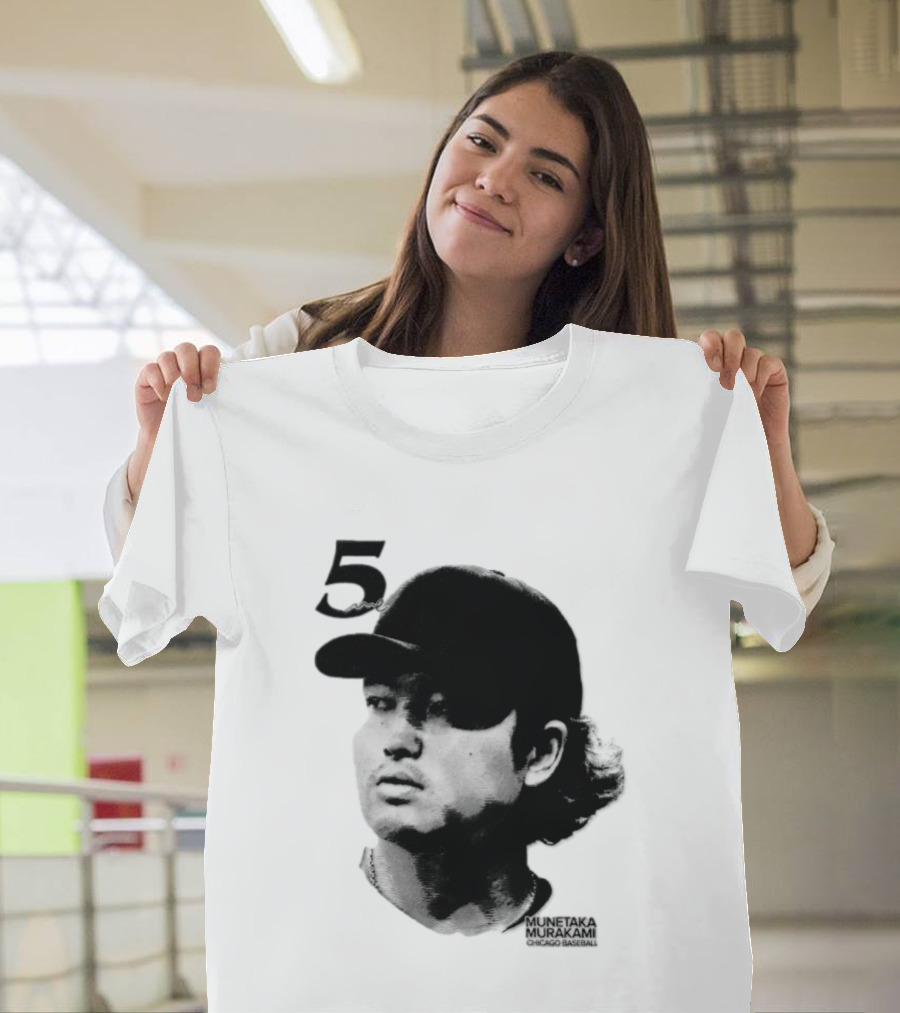 Munetaka Murakami Chicago Baseball Lineage Series 5 T-Shirt