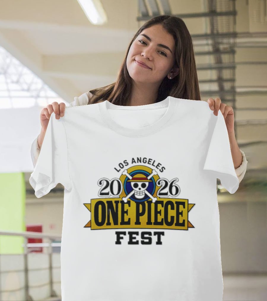 Los Angeles 2026 One Piece Fest Anime Event T-Shirt