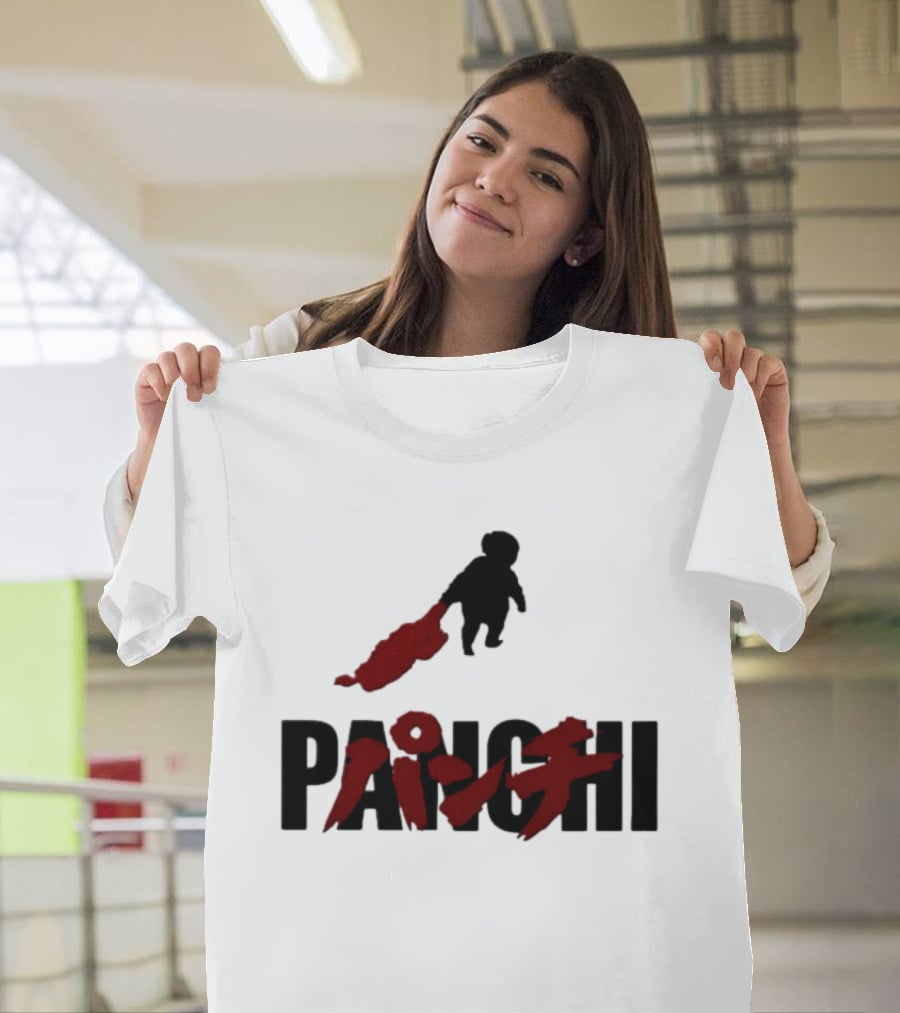 Panchi Monkey Teddy Bear Japanese T-Shirt