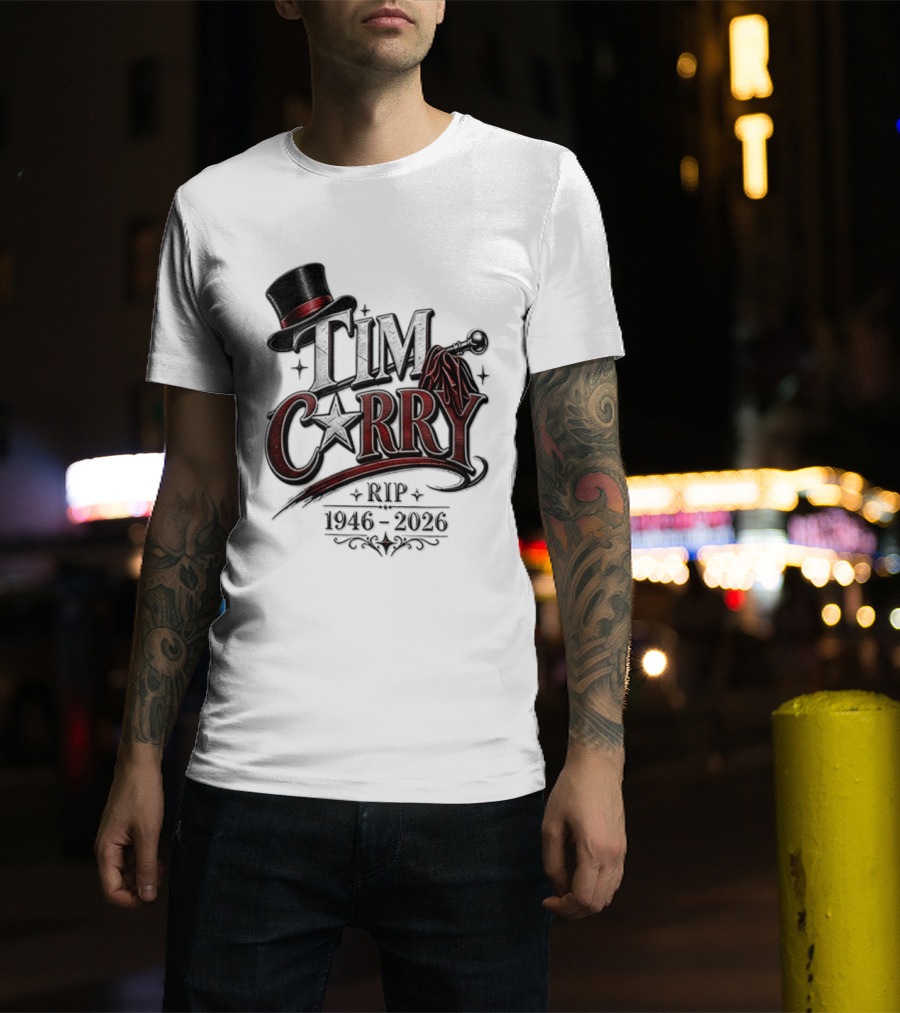 Tim Curry RIP 1946 2026 Top Hat And Cape T-Shirt