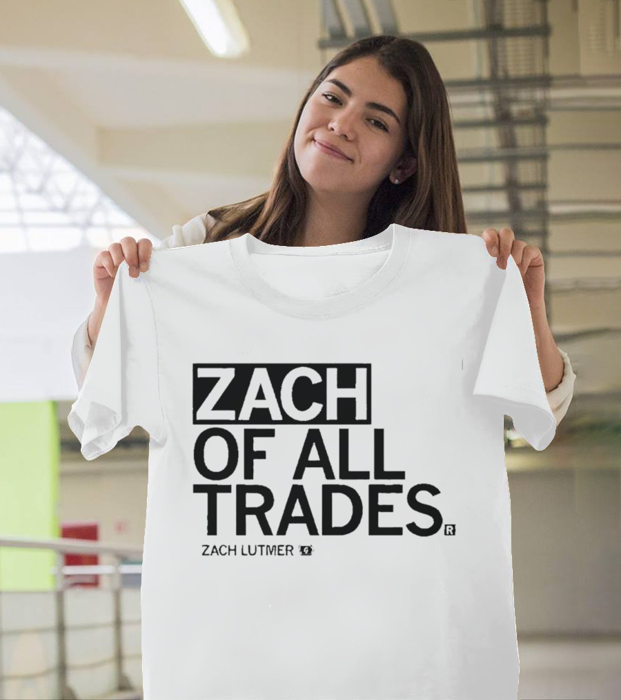 Zach Of All Trades Zach Lutmer Iowa Hawkeyes T-Shirt