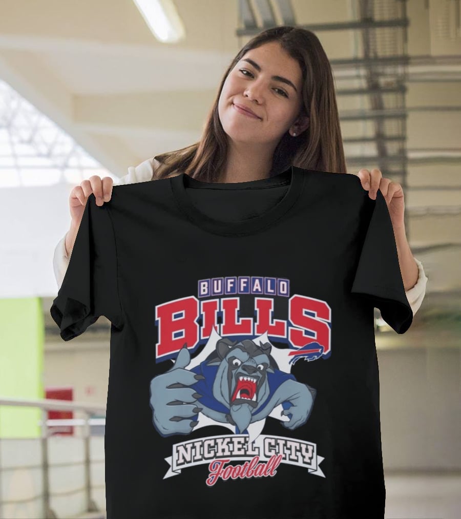 Buffalo Bills Nickel City Football Disney Beast T-Shirt