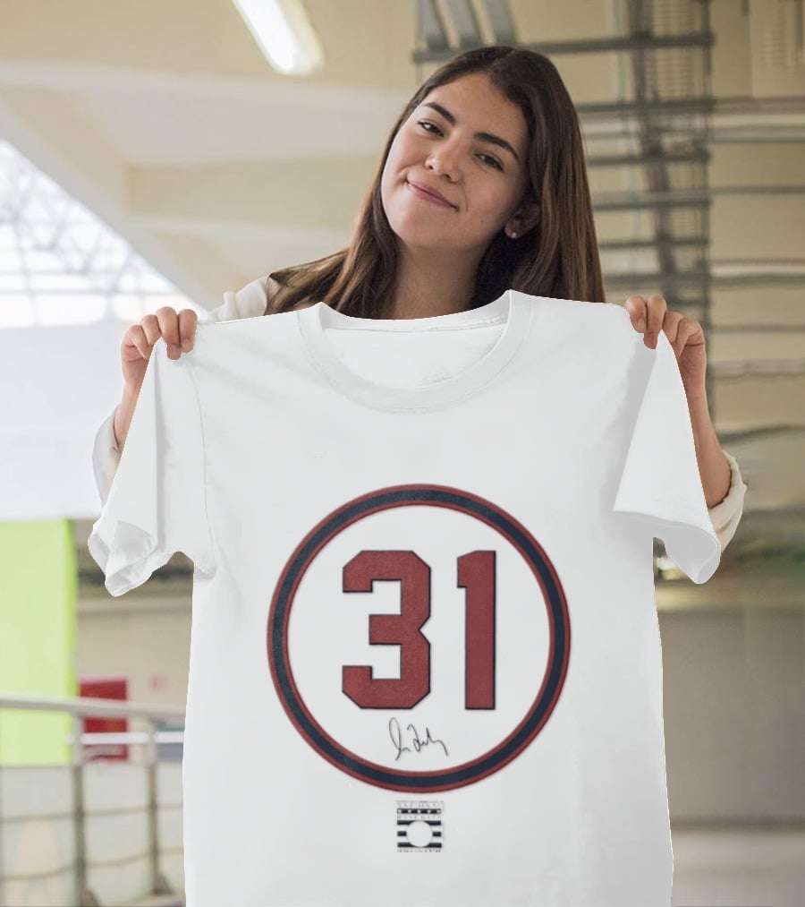 Greg Maddux 31 Atlanta Braves MLB Number Baseball Legend T-Shirt