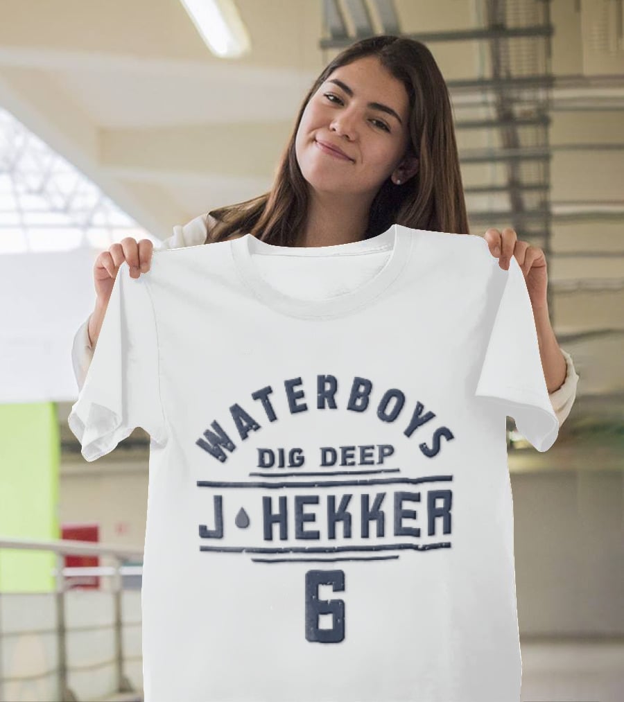 Waterboys Dig Deep J. Hekker Number 6 T-Shirt