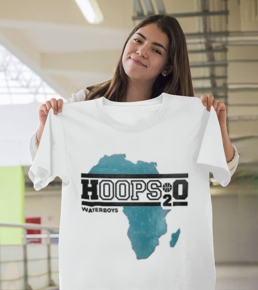 Waterboys Hoops H2o Distressed Africa Continent Map T-Shirt